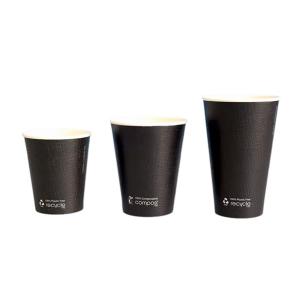 Customizable Anti-leak Sustainable Water-based Coating Single Wall Paper Cups For Hot Drinks